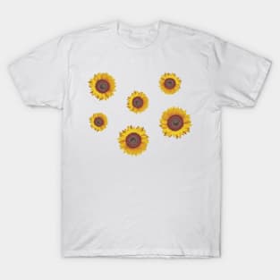 Sunflower Sticker Pack T-Shirt